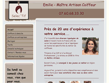 Tablet Screenshot of coiffure-domicile-bordeaux.com